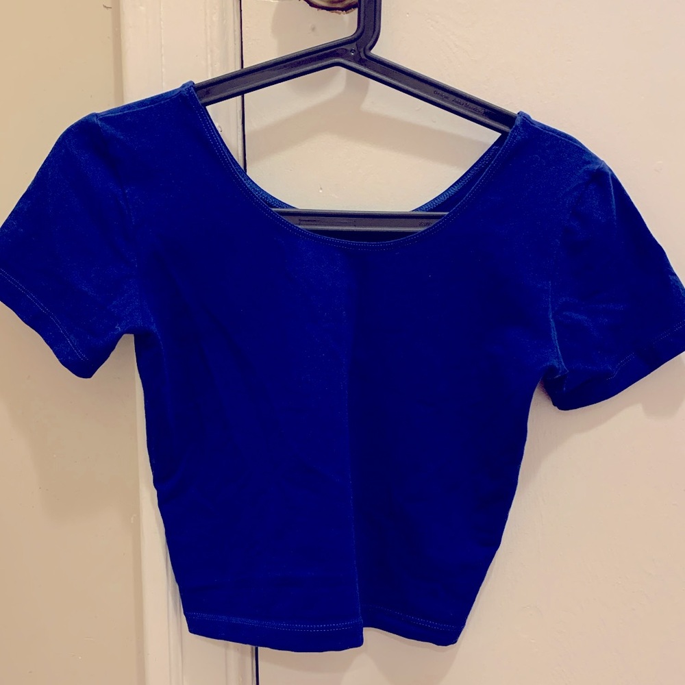 American Apparel Crop Top Tee